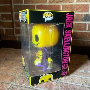 Funko Pop! Disney Jack Skellington Zero Jumbo 809 Nightmare Before Christmas 10"